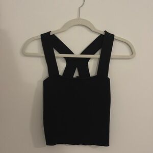 Express stretchy crop top